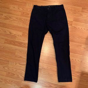 Men's Slim J. Crew Navy Pants